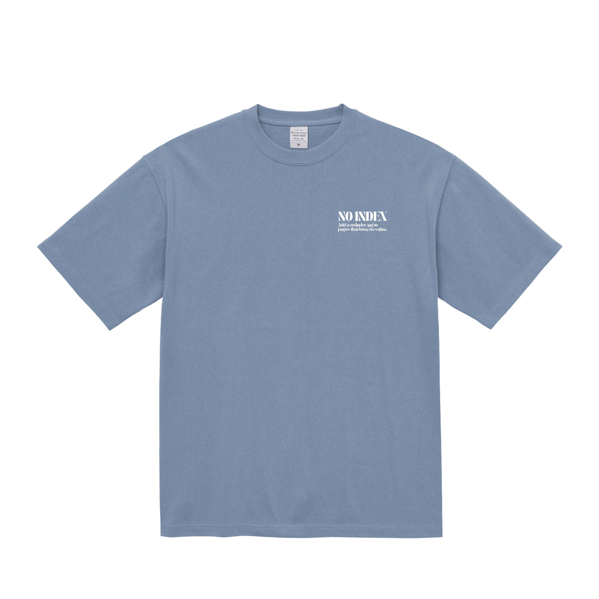 NO INDEX Tシャツ acid-blue image