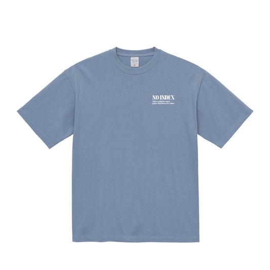 NO INDEX Tシャツ acid-blue image