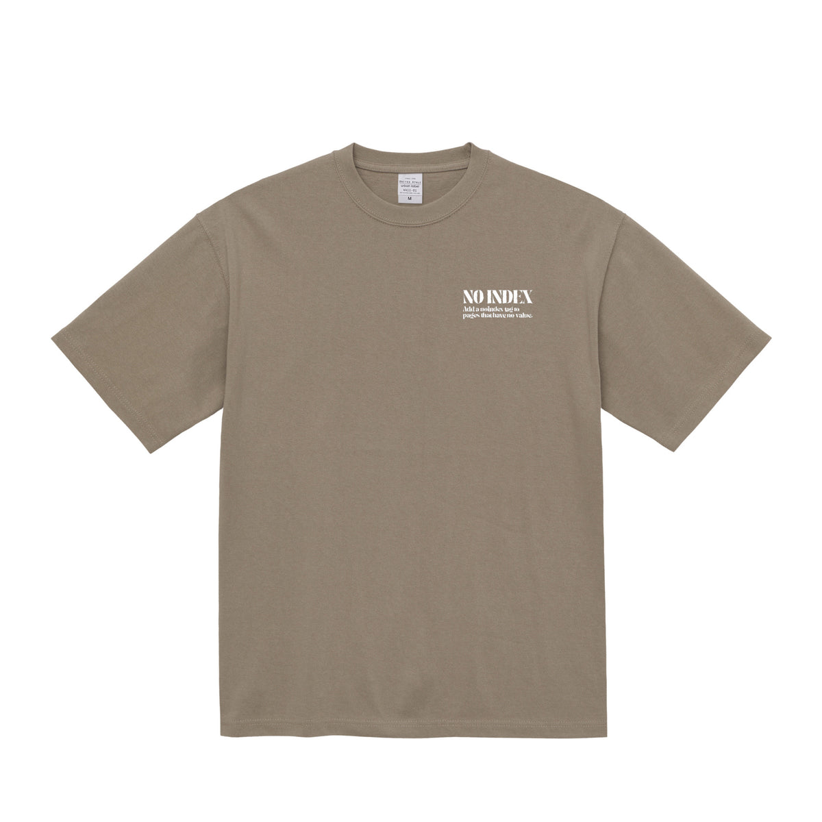 NO INDEX Tシャツ acid-khaki image