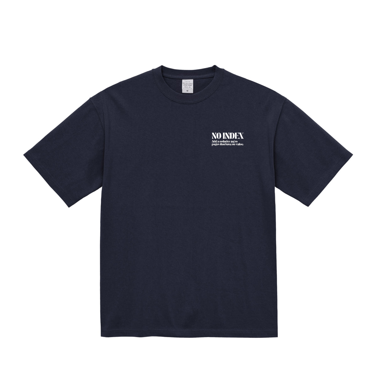 NO INDEX Tシャツ navy image