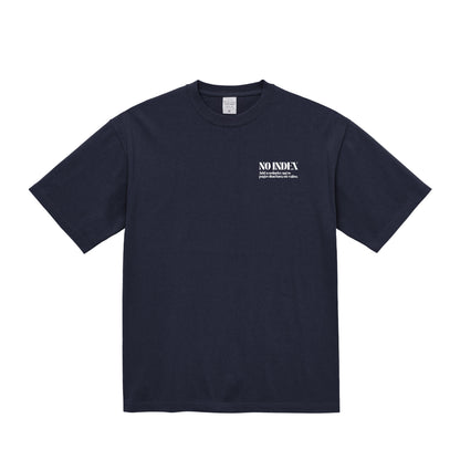 NO INDEX Tシャツ navy image