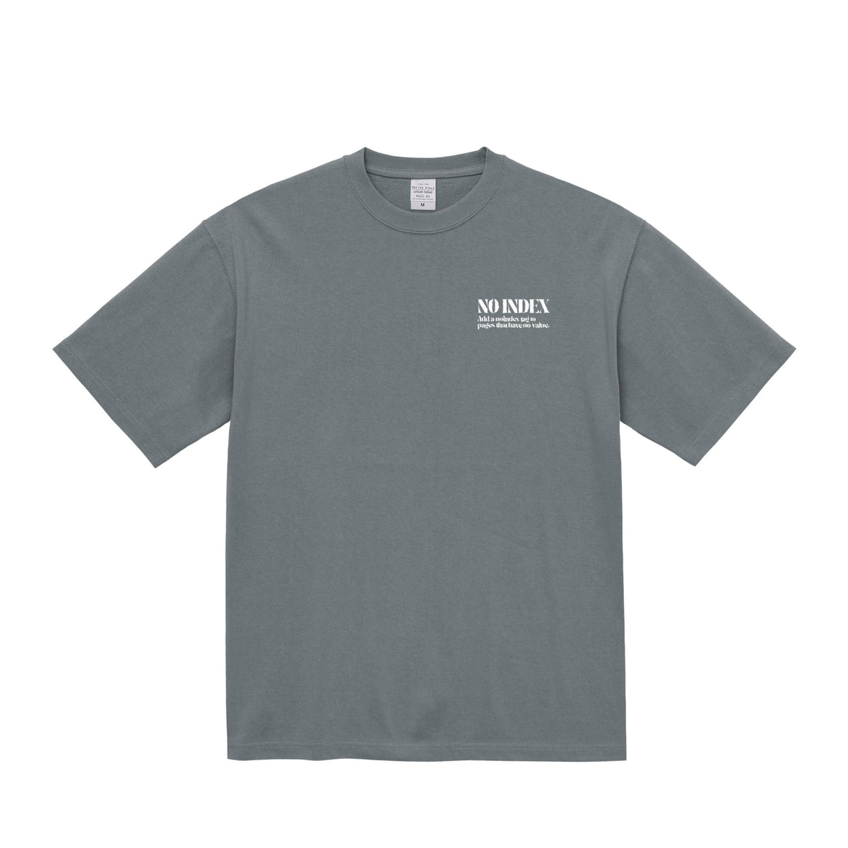 NO INDEX Tシャツ stone-green image